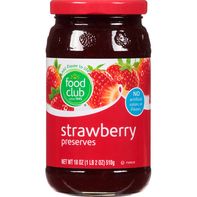 Food Club Preserves, Strawberry️