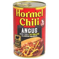 Hormel Chili Angus Beef with No Beans, 14 OZ️