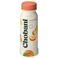 Chobani Yogurt Drink, Greek, Lowfat, Peach️