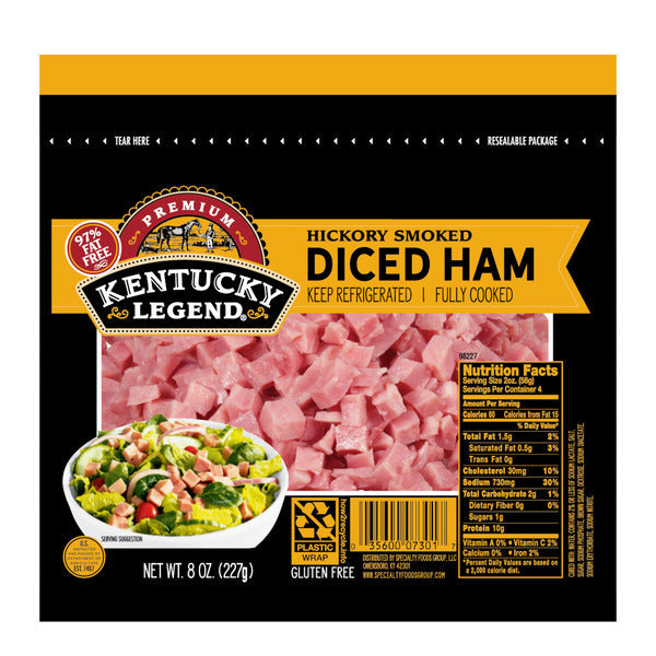 Kentucky Legend Hickory Smoked Diced Ham
