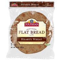 Toufayan Bakeries Flat Bread, Hearty Wheat️