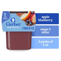 Gerber Stage 2 Baby Food Apple Blueberry Puree Tub...
️ DestGlow