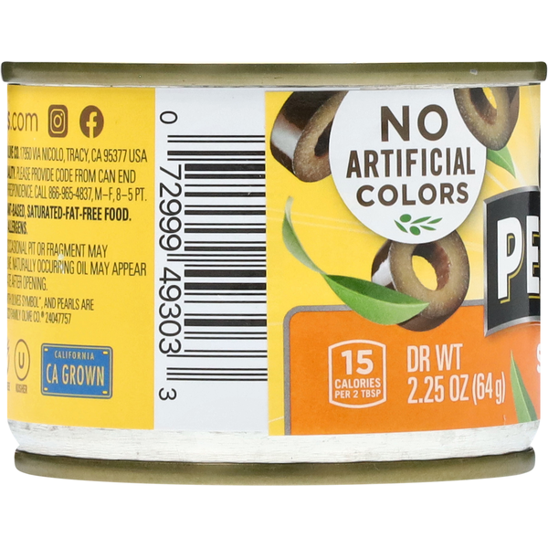 Pearls Sliced California Ripe Olives