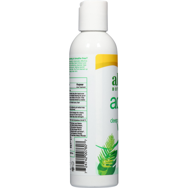 Alba Botanica Deep Pore Wash, Maximum Strength