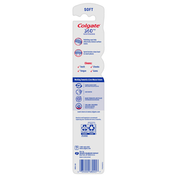 Colgate Soft Toothbrush for Stain Removal