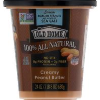Old Home Peanut Butter, Creamy, 100% All Natural️