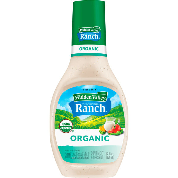 Hidden Valley Organic Ranch Condiment and Dressing