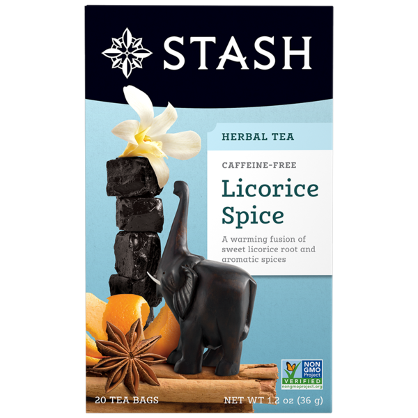 Stash Licorice Spice Herbal Tea, Caffeine Free