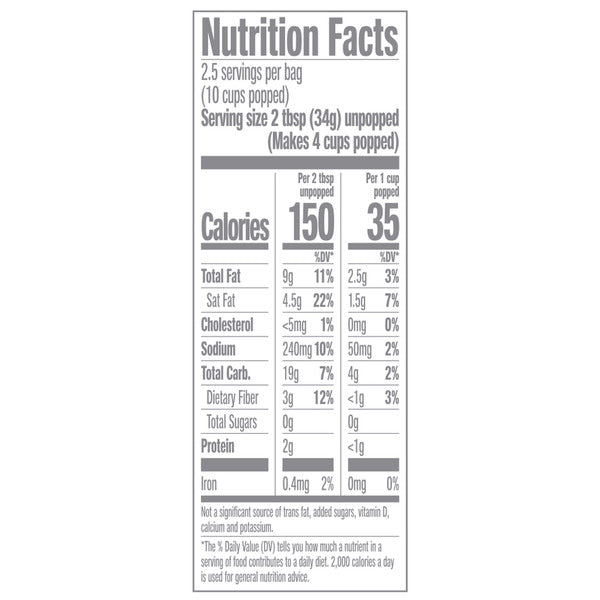 Jolly Time Simply Popped Butter Microwave Popcorn