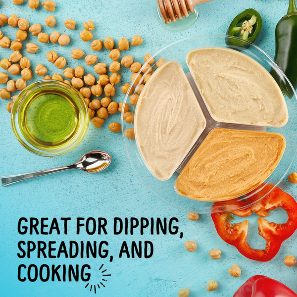 Fresh Cravings Hummus Trio, Classic/Honey Jalapeno/Roasted Red Pepper