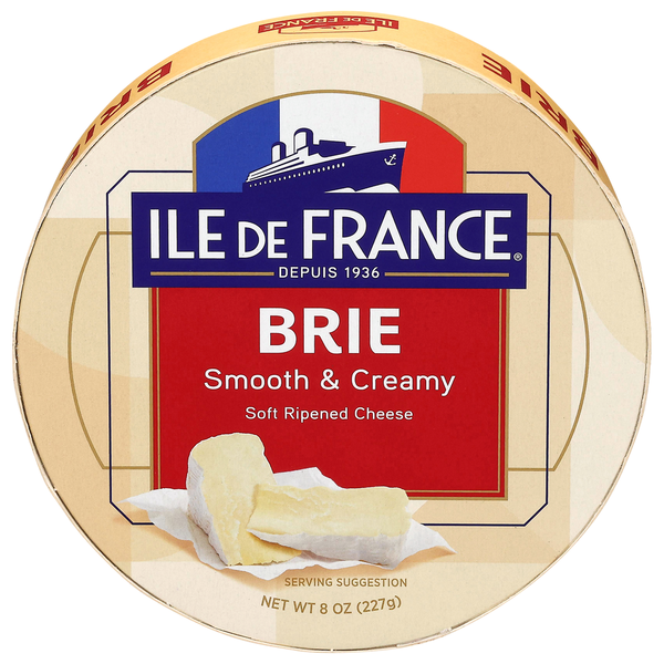 Ile de France Soft Ripened Brie Cheese