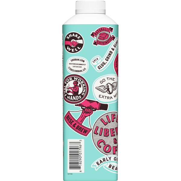 Chobani Coffee Drink, Oatmilk, Non-Dairy, Cold Brew, Peppermint Mocha Flavored