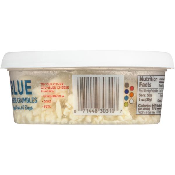 Alouette Cheese Crumbles, Blue