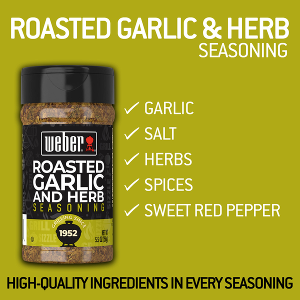 Weber Roasted Garlic & Herb Seasoning