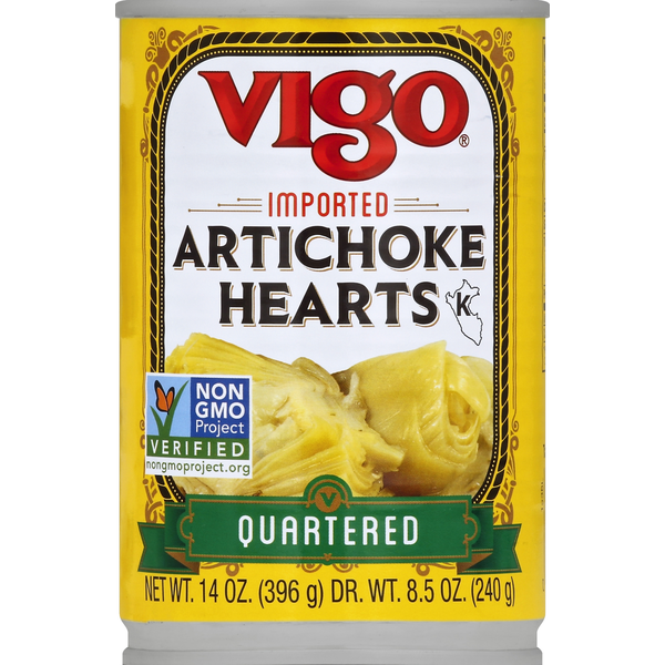 Vigo Artichoke, Hearts, Quartered