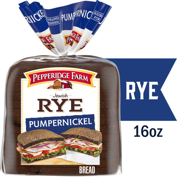 Pepperidge Farm Jewish Pumpernickel Dark Pump Bread
