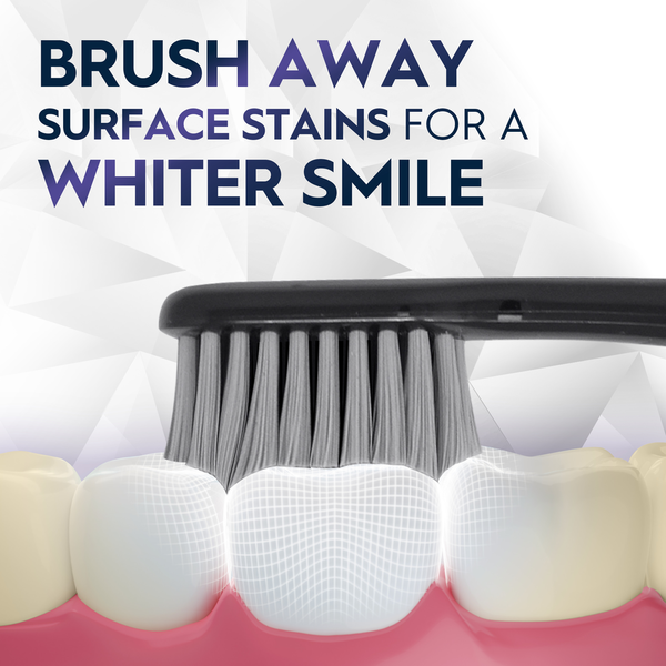 Oral-B Brilliance Premium Whitening Toothbrush, Plaque Remover, Extra Soft, Black