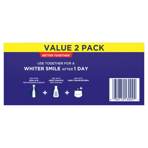 Crest 3D White Stain Eraser Toothpaste, Icy Clean Mint