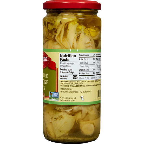 Mezzetta Marinated Artichoke Hearts Quartered