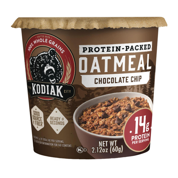 Kodiak Chocolate Chip Oatmeal in a Cup