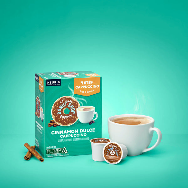 The Original Donut Shop Cinnamon Dulce Cappuccino K-Cup Pods