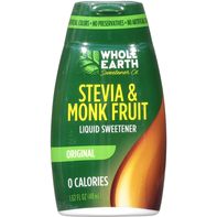 Whole Earth Liquid Sweetener, Stevia & Monk Fruit,...
️
