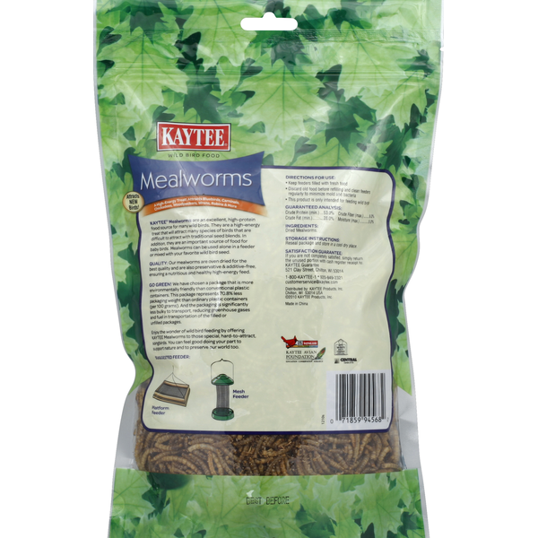 Kaytee Wild Bird Food, Mealworms