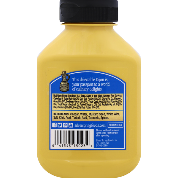 Silver Spring Mustard, Dijon, Classic