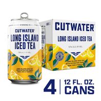 Cutwater Spirits Long Island Iced Tea, 4 Pack 12 F...
️