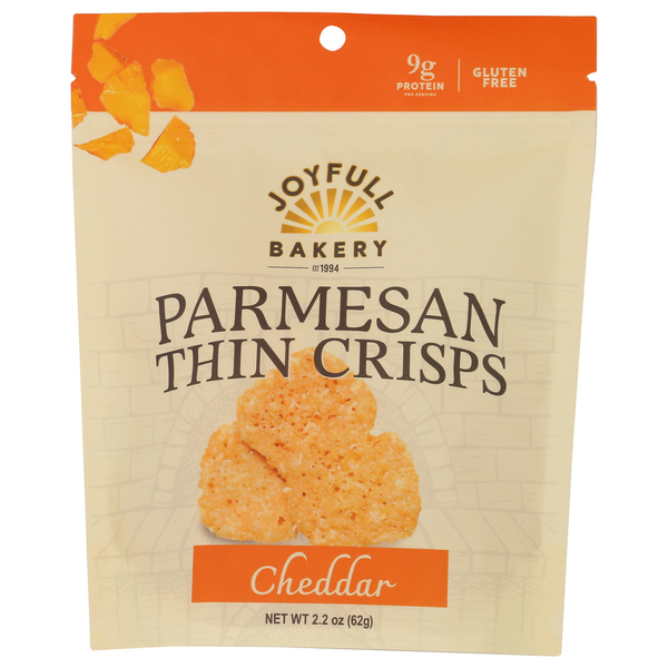 Joyfull Bakery Cheddar Parmesan Crisps