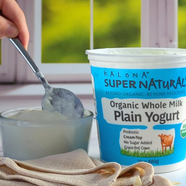 Kalona SuperNatural Organic, Whole Milk Plain Yogurt