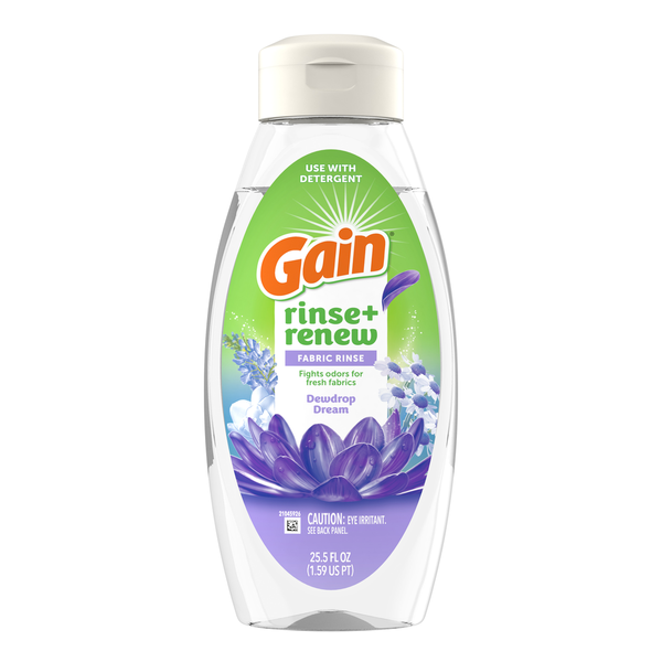 Gain Rinse and Renew Fabric Rinse, Dewdrop Dream