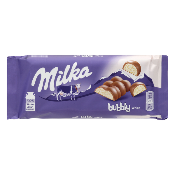 Milka Chocolate, Bubbly White