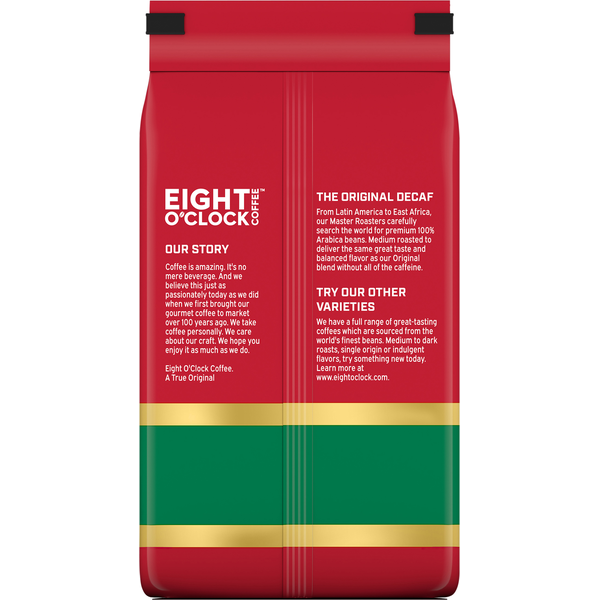 Eight O’Clock Whole Bean Medium Roast The Original Decaf Coffee