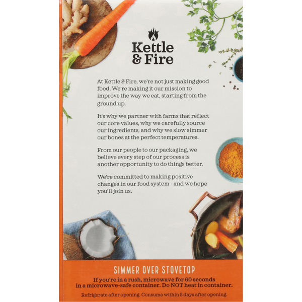 Kettle & Fire Turmeric Ginger Chicken Bone Broth
