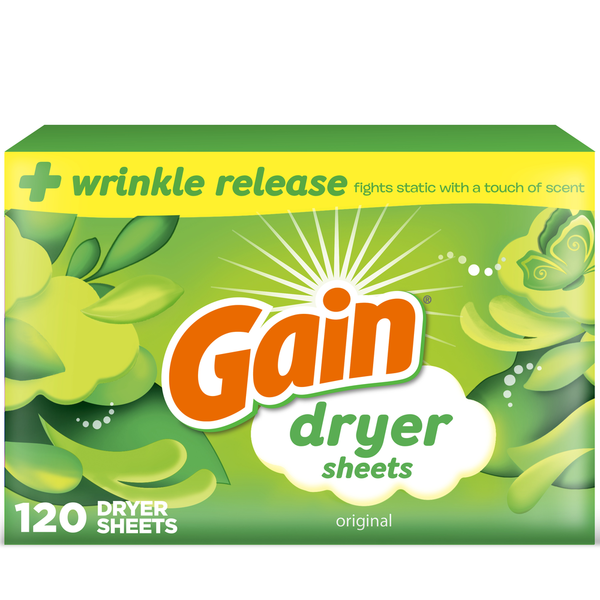 Gain Dryer sheets, Original Scent