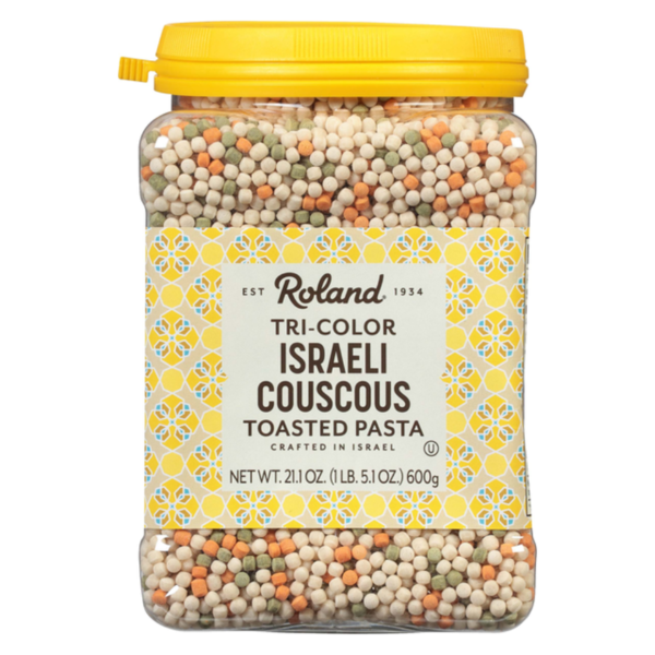 Roland Foods TriColor Israeli Couscous