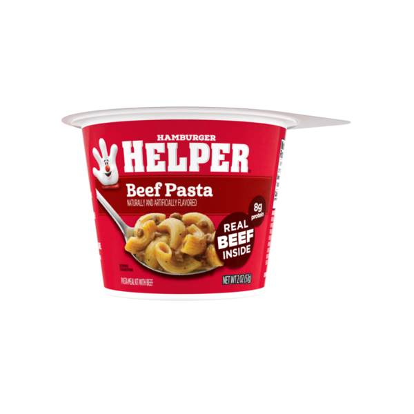 Helper Beef Pasta Microwave Cup