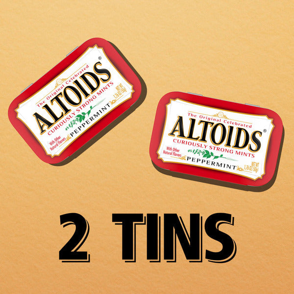 Altoids Peppermint Sugar Free Breath Mints