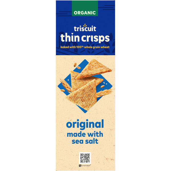 TRISCUIT Organic Original Thin Crisps Crackers