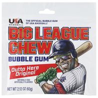 Big League Chew Bubble Gum, Outta Here Original️