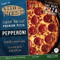 Vito & Nicks II Cracker Thin Crust Pepperoni Pizza️