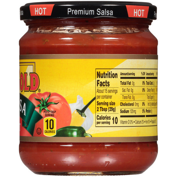 Red Gold Salsa Hot