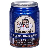 Mr. Brown Iced Coffee, Blue Mountain Blend️
