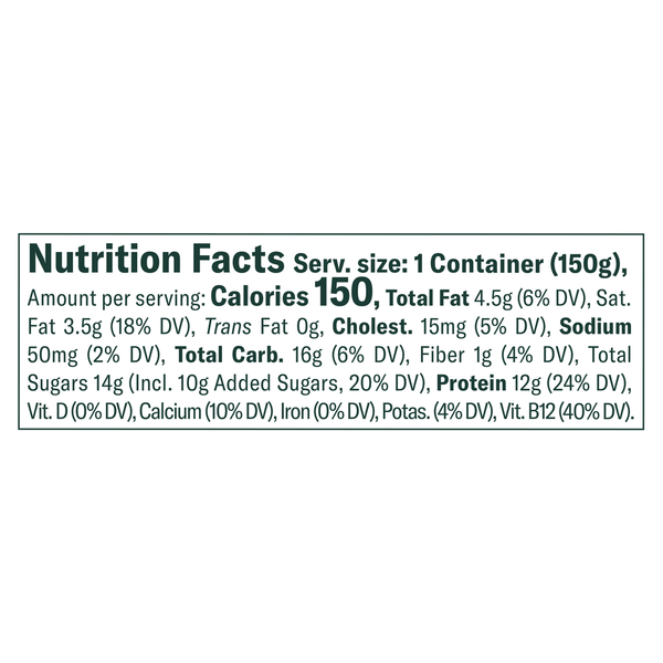 Chobani Reduced Fat Greek Coconut Blended Yogurt