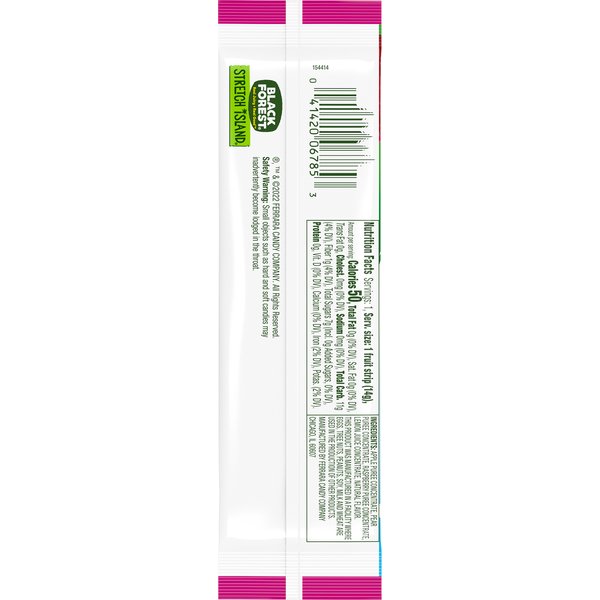 Black Forest Fruit Strips, Raspberry