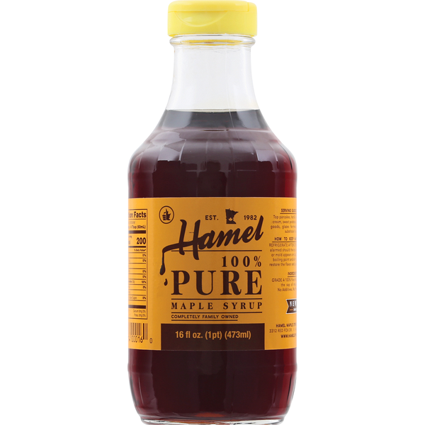 Hamel Syrup, Maple, 100% Pure