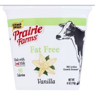 Prairie Farms Yogurt, Fat Free, Vanilla, Blended️ DestGlow