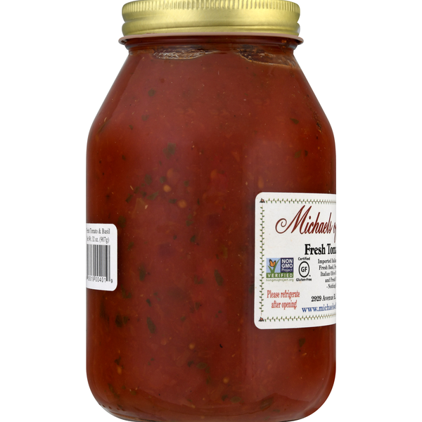 Michael’s of Brooklyn Tomato & Basil, Fresh