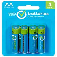 Simply Done AA Alkaline Batteries️
